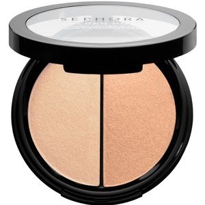 New SEPHORA COLLECTION Golden Hour Highlighter Duo - Sunrise Full Size 4g.